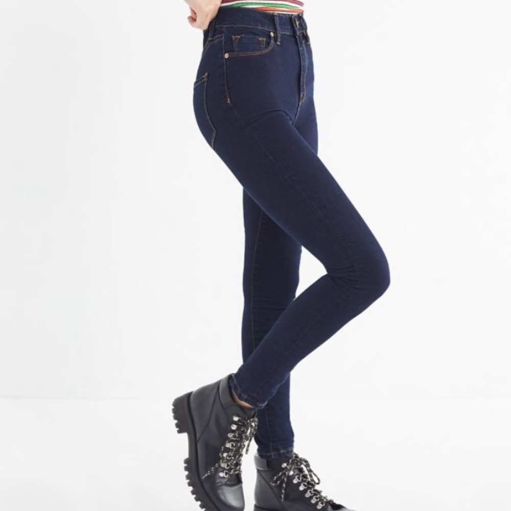 BDG Twig High Rise Skinny Jeans- Dark Wash